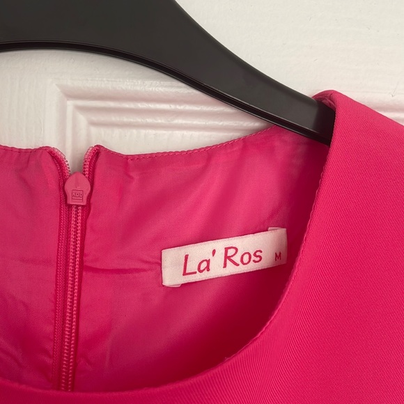 LA'ROS Hot Rose Feather Top, medium, pink - Picture 5 of 6